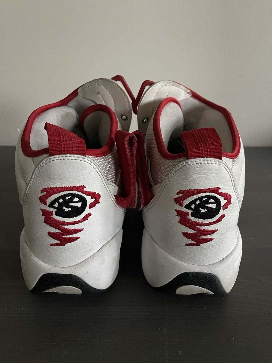 Nike Air Shake N'Destrukt Size 11 880869-100 White/Red Bulls