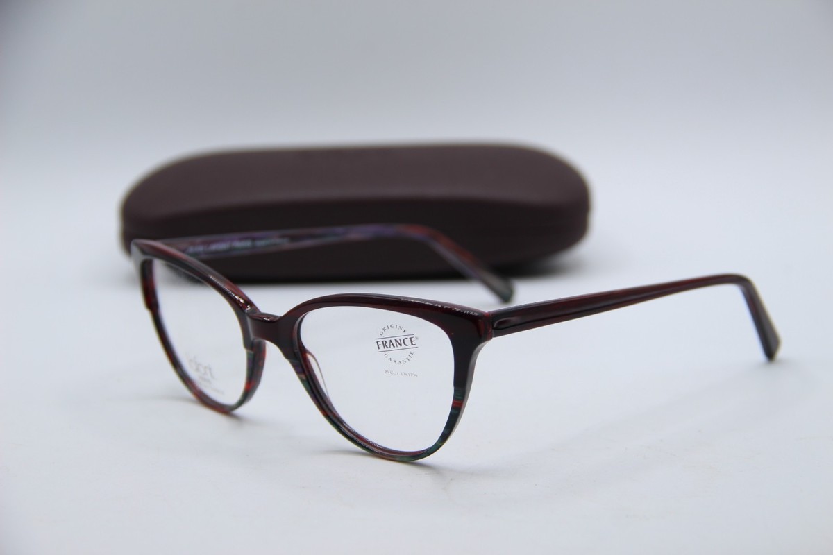 NEW JEAN LAFONT PARIS ESPACE 6080 RED PURPLE AUTHENTIC  display picture 1