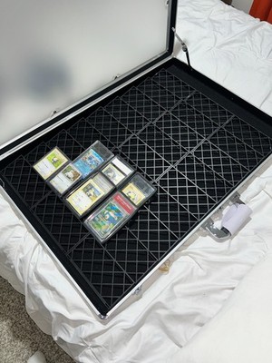 Magnetic Card Risers for 34 x 22 Vertical Display Case 27 pack