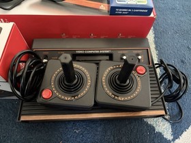 Atari 2600+ Plus Console HDMI W/ 10 in 1 cartridge 2 Joysticks Box Works Great