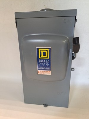 Square D D223NRB Safety Switch Disconnect 100A 240V  Series E1  NEW, no box