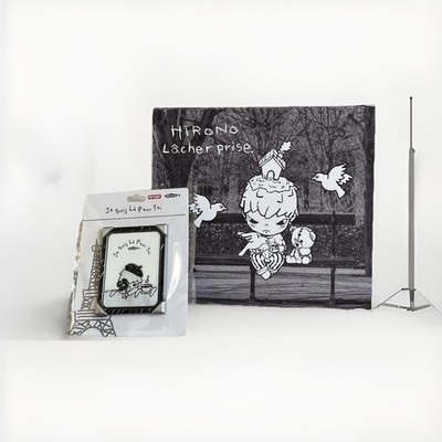 POP MART Hirono ''To Let Go'' Limited Edition Frankreich   | Mit Magnet