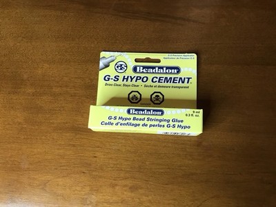 Beadalon G-S Hypo Bead Stringing Cement Glue 