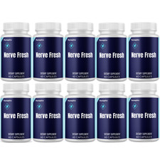 Nerve Fresh Nerve Health Support, 10 Bottles Official Nerve Dietary Supplement
