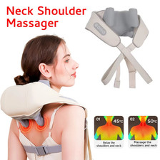 Cordless Neck and Shoulder Massager, Rechargeable Gifts - 6702