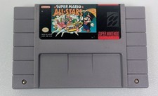 Super Mario All-Stars (Super Nintendo SNES, 1993) Authentic - Tested & Working!