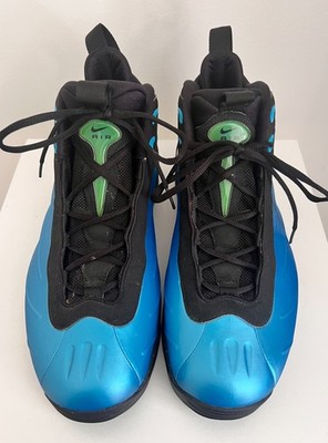Nike Total Air Foamposite Max Tim Duncan Current Blue 472498-400 Size 13 2012