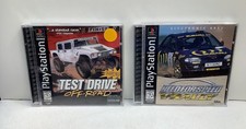 PlayStation 1 Replacement Case Only Set Of 2 No Games Need For Speed Test Drive