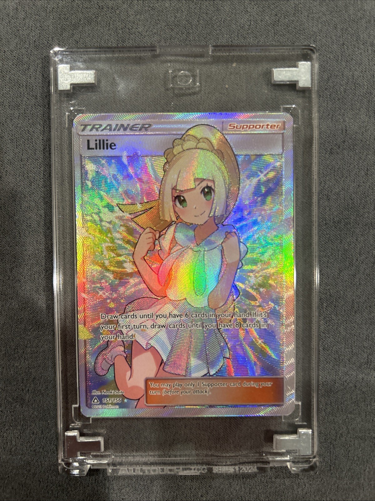 Lillie (Full Art) 151/156 Sm-Ultra Prism Holo NEAR MINT