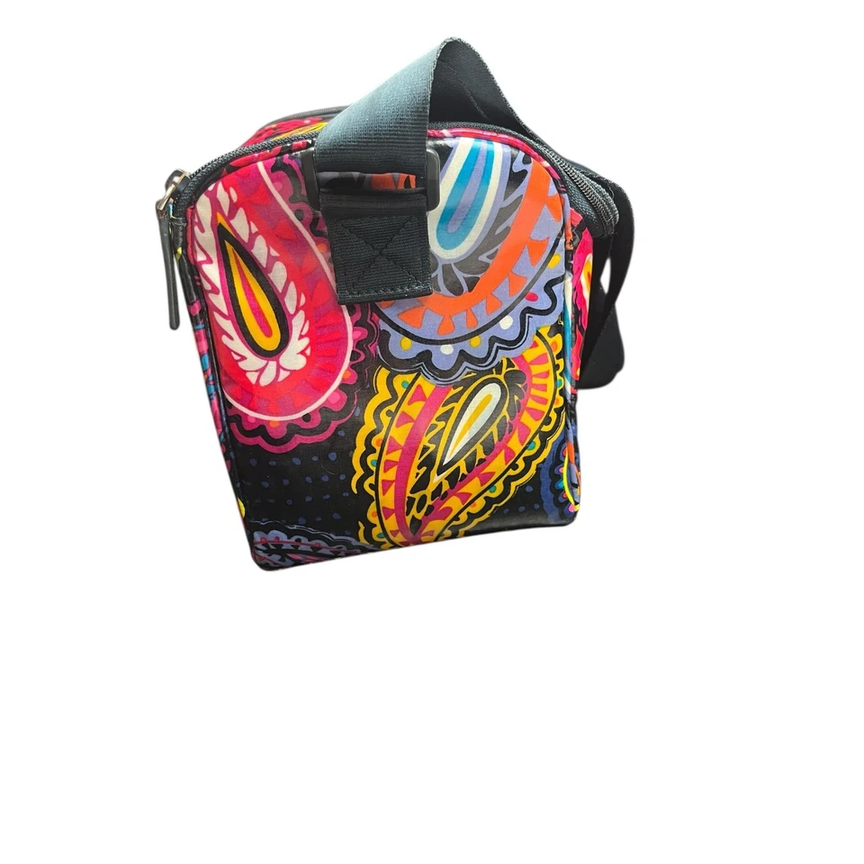 Vera Bradley Bolsa Refrigeradora de Almoço Isolada Paisley Grande Multicolorida Caprichosa  - Imagem 4 de 4