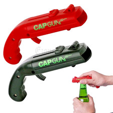 Beer Bottle Opener Cap Gun Launcher Shooter Bottle Opener Creative Game Bar