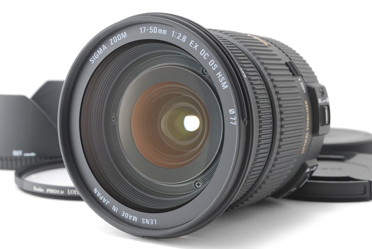 Mint] Sigma 17-50mm f/2.8 EX DC OS HSM Zoom Lens for Canon EF