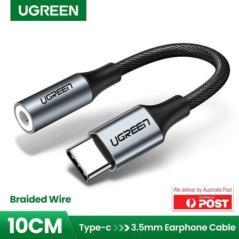 UGREEN USB Type-C to AUX Adapter Headphone Jack Audio Sound
