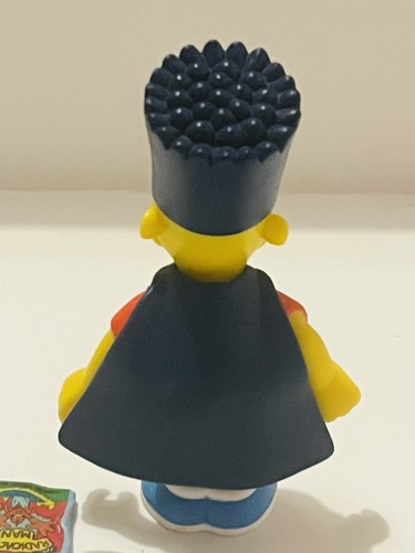 PLAYMATES INTERACTIVE THE SIMPSONS SERIES 5 BARTMAN BART SIMPSON TOY FIGURE WOS - Picture 8 of 12