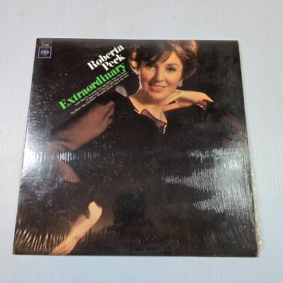 ROBERTA PECK-EXTRAORDINARY-COLUMBIA LP CL2658 MONO Promotion shrink wrap