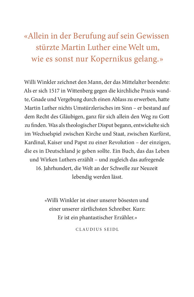 Thumbnail - Luther | Willi Winkler | Deutsch