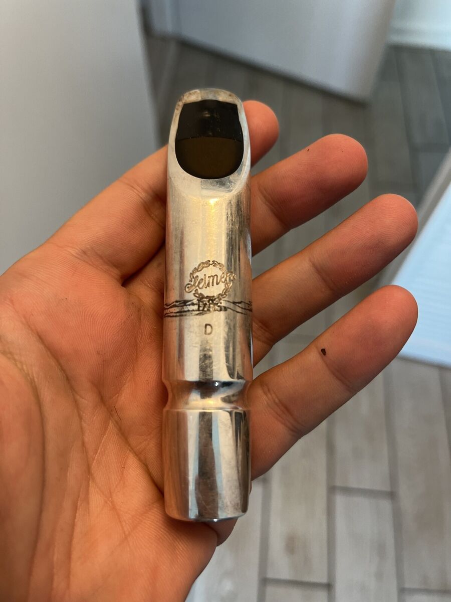 Vintage Selmer metal Jazz tenor Saxophone Mouthpiece D mark Vintage Selmer metal Jazz tenor Saxophone Mouthpiece D mark