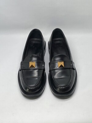 VALENTINO COUTURE ブラウン ローファー サイズ36 ヴァレンティノ ガラヴァーニ ウィメンズレザーシューズ