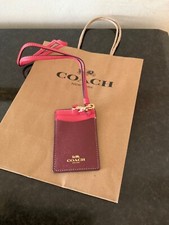 Coach Card Case Holder.ID Window