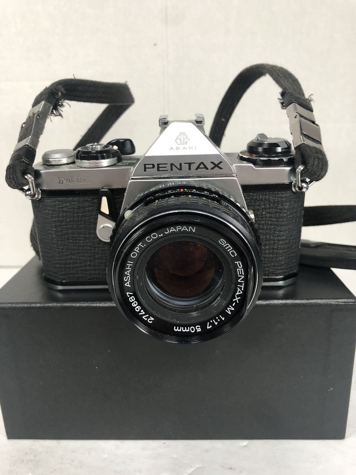 Pentax Asahi ME 35mm SLR Film Camera with SMC Pentax M 50mm f/2 Lens eBay