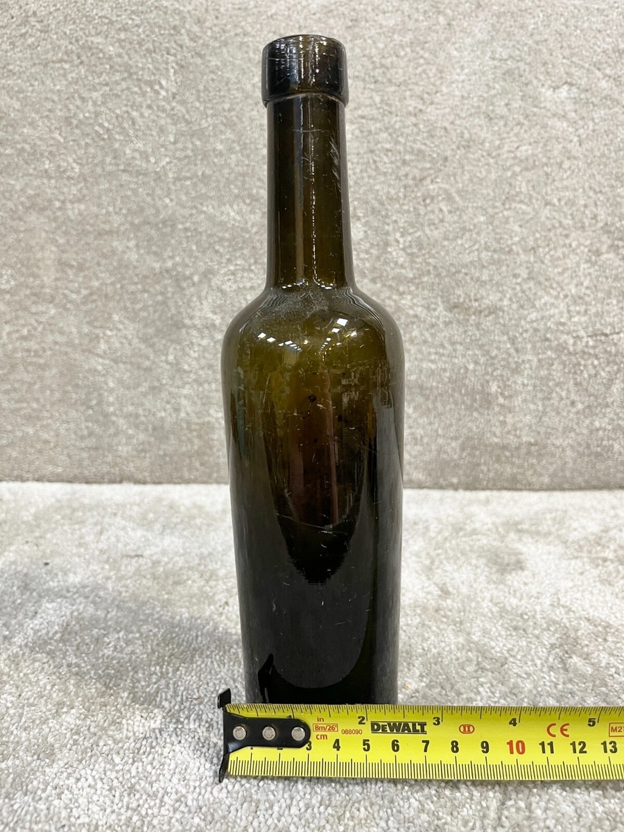花瓶・フラワースタンド VINTAGE GREEN BOTTLE FROM WINE