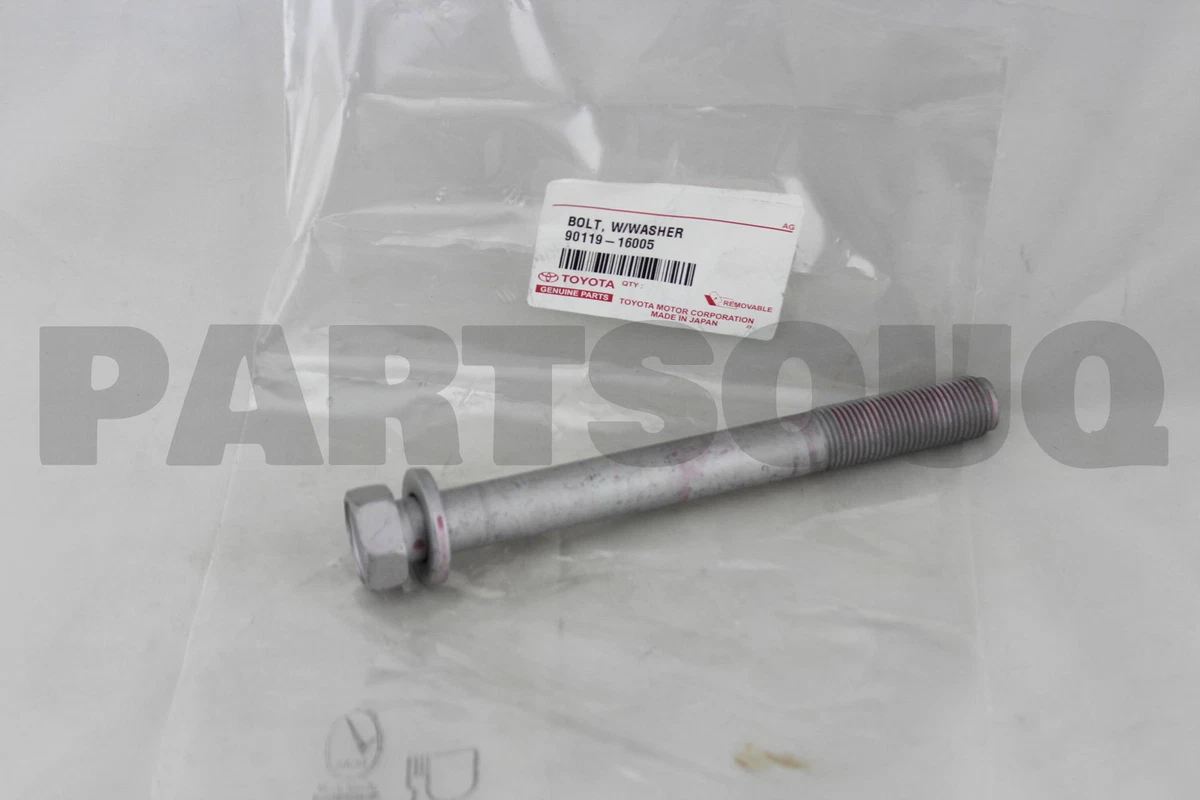 9011916005 Genuine Toyota BOLT, W/WASHER 90119-16005 | eBay