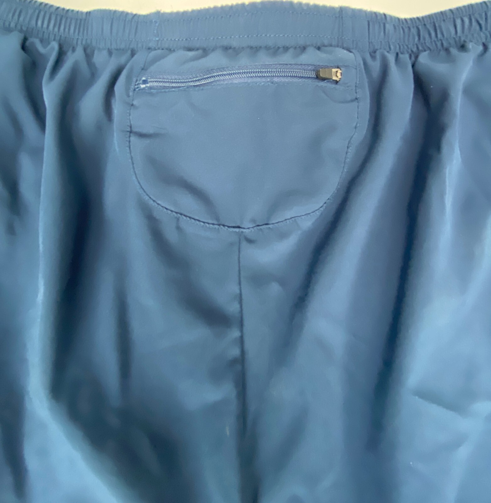 Mens XL Reebok Shorts with Liner Navy Blue Pockets Drawstring Elastic Waist thumbnail 3