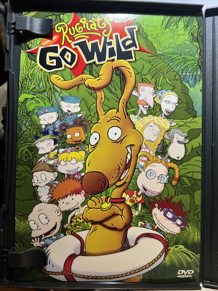 Rugrats Go Wild (DVD, 2003) Paramount Collection w/Scratch N Sniff FREE