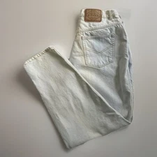 🩷90s GITANO Jeans Bleached Denim High Waist Mom VTG Tapered Leg Curvy 34/20W