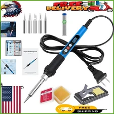 High-Performance Soldering Gun Kit with Adjustable Temperature and LED Display