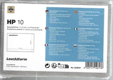Lighthouse HP10 Older Postcard Sleeve ID 145mm x 95mm (5-3/4" x 3-3/4") Open End