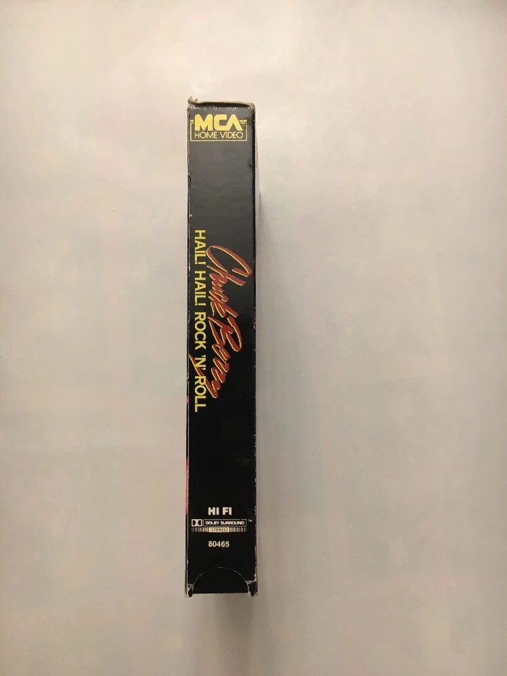 Chuck Berry - Hail! Hail! Rock 'N' Roll (VHS, 1988) Concert 60th Birthday Bash - Imagem 3 de 4