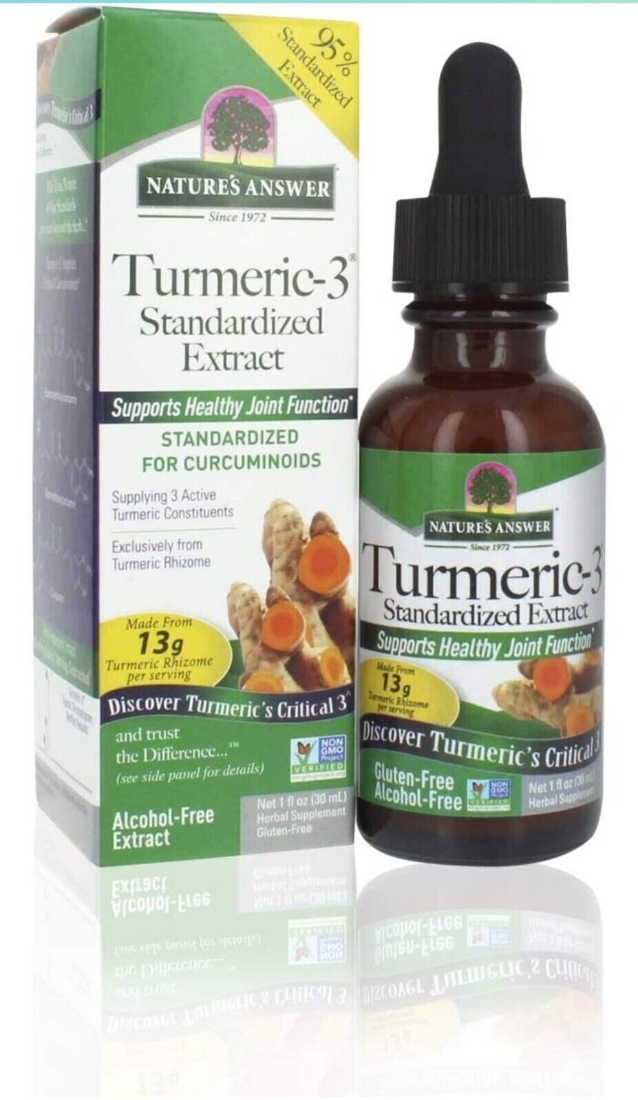 Nature's Answer Turmeric-3 Standardized Extract for Healthy Joint 30ml