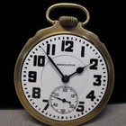 Gold Filled Open Faced Pocket Watch 848 1922 Hamilton 950 16s 23j Railroad Grade