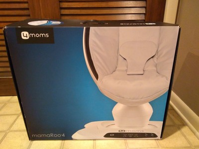 4moms mamaroo silver plush