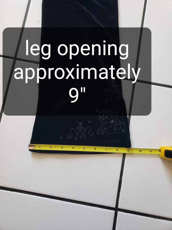 Pantalones de terciopelo negro talla XL (16) Juniors Byer Foto 4 de 4