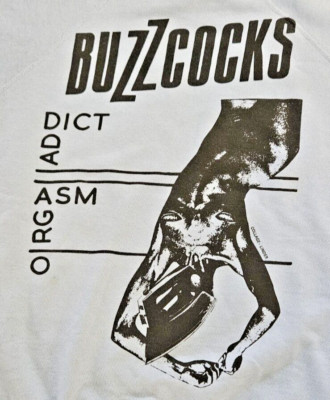 Buzzcocks バズコックス／Orgasm Addict Vintage 80s 1989 The Buzzcocks Orgasm Addict Band Crewneck