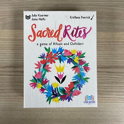 Sacred Rites A Game Of Rituale Und Outsiders Kartenspiel Platte Ovp Set 2020