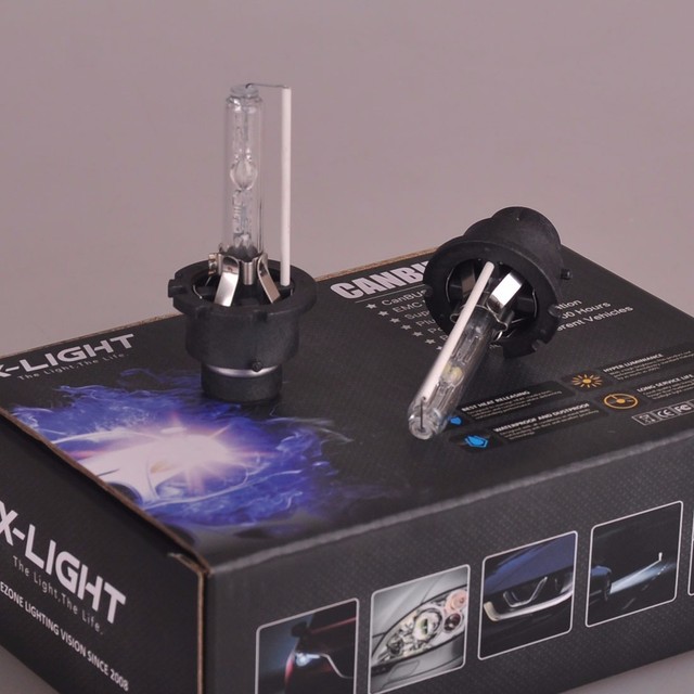 Pair x BMW Xenon Headlight D2S BULB HID LIGHT LAMP 6000K part 63 21