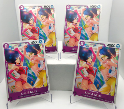 Kiwi & Mozu Playset - OP03-061 x4 - Pillars of Strength - One Piece TCG