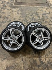 Set Of 4 OEM Rim Wheel + Tires 2020 - 2023 Chevrolet Corvette Z51 - 19'' - 20''