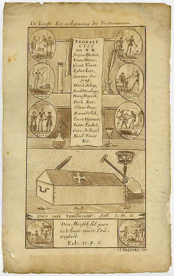 Antike Zeichnung - EHRE - BEGRÄBNIS - TOT - TOD - Gregori - 1778