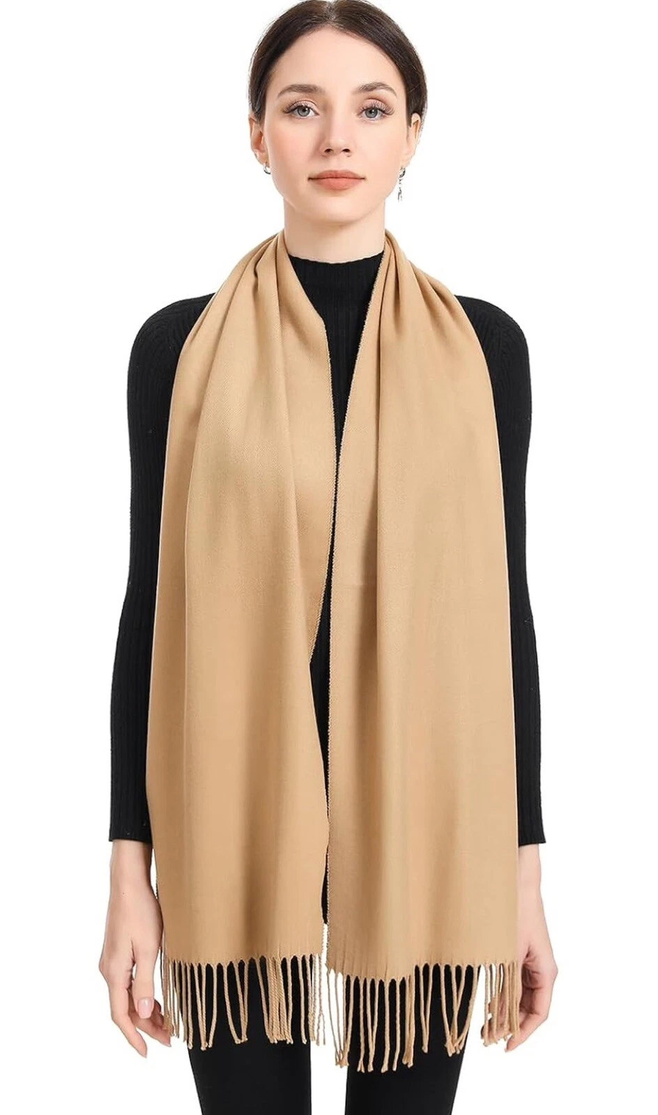 Écharpe d'hiver pour femme élégante châle enveloppante hommes style confort suprême sensation cachemire un
