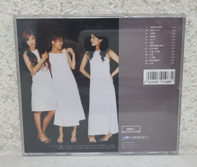 The Cleo Third 3집 CD 2001 Doremi Records Co K-pop Korean Crazy