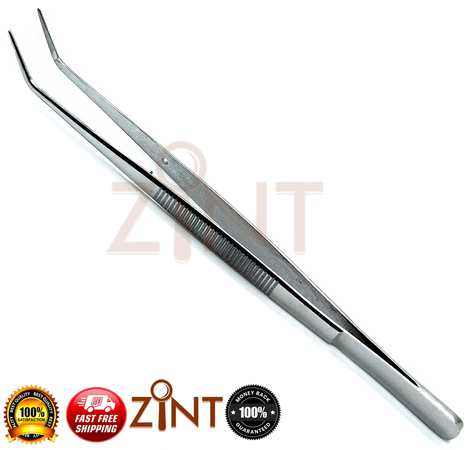 X10 Dental Surgical London College Tweezer Cotton Dressing Pliers