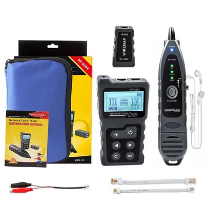 NOYAFA NF-8209 Network Cable Tester ethernet Tester with PoE NCV Multi-Function