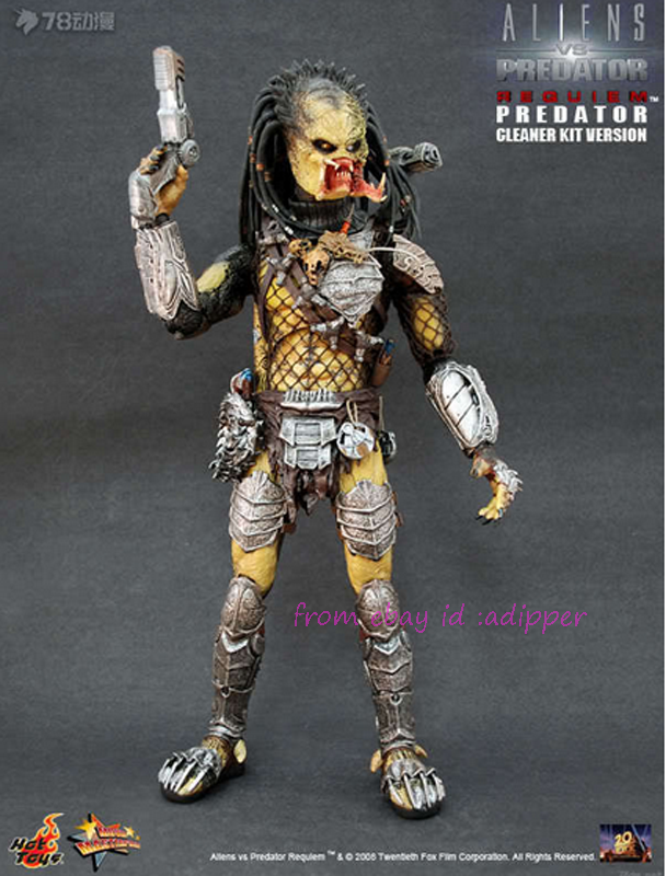 Perfect Hot Toys Mms66 1/6 Avp-R Predator 1.0 Model Kit (Cleaner