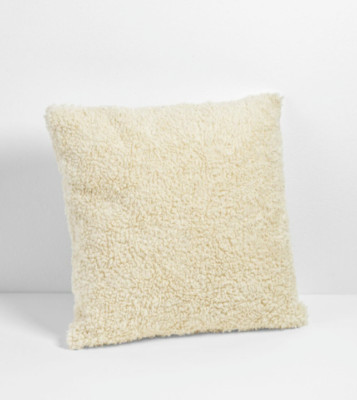 2 X NATIVE HOME TEDDY DEKO KISSEN ABDECKUNG SCHALLE 50 x 50 cm