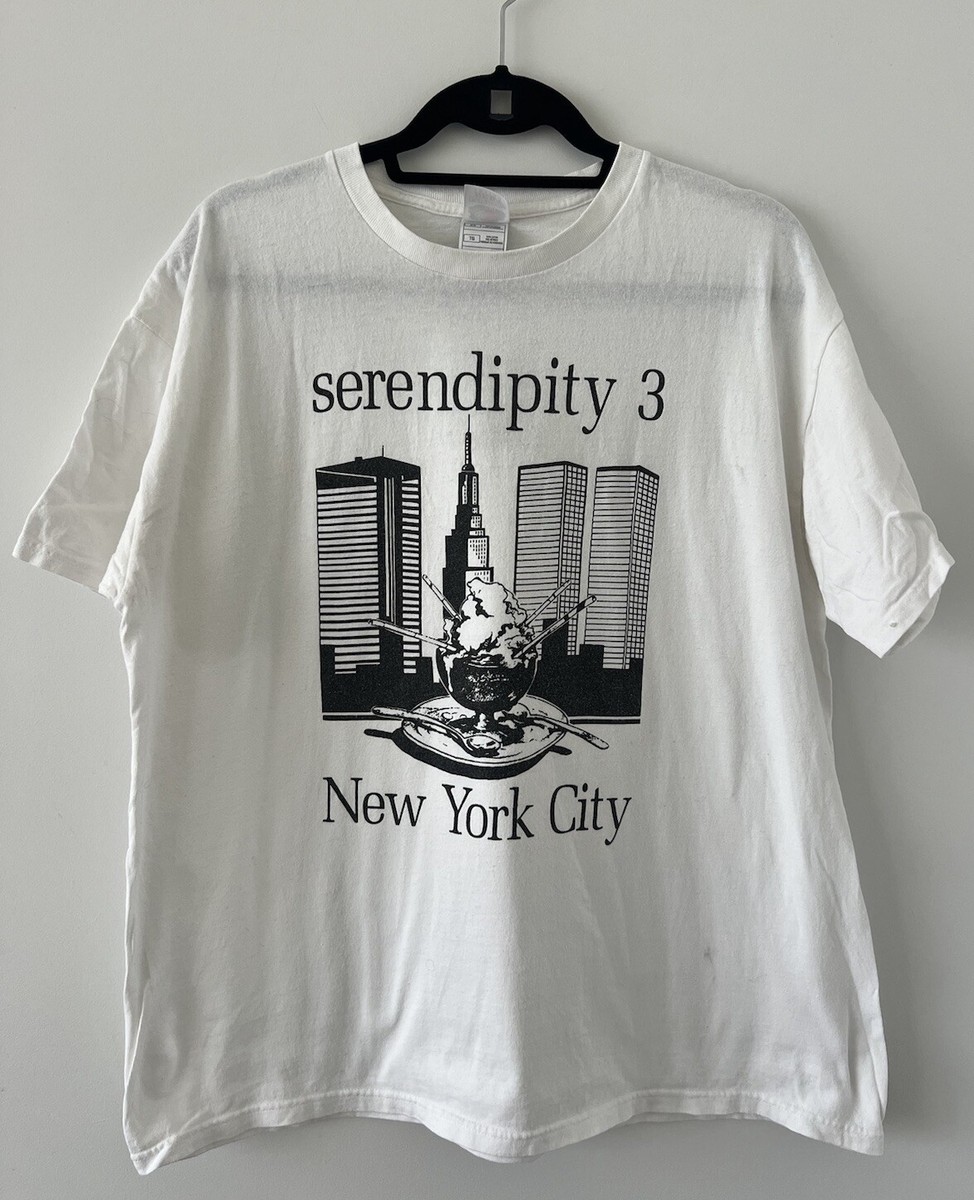 VINTAGE 90s Serendipity 3 New York Dessert Restaurant T-shirt