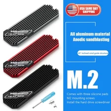M.2 NVME NGFF 2280 PCIe SSD Copper Heatsink Radiation Fin for Laptop Notebook PC